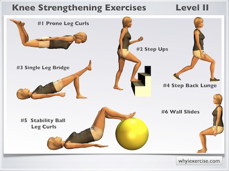 Knee strengthening exercises: Illustrated with 7 videos, challenging moves!