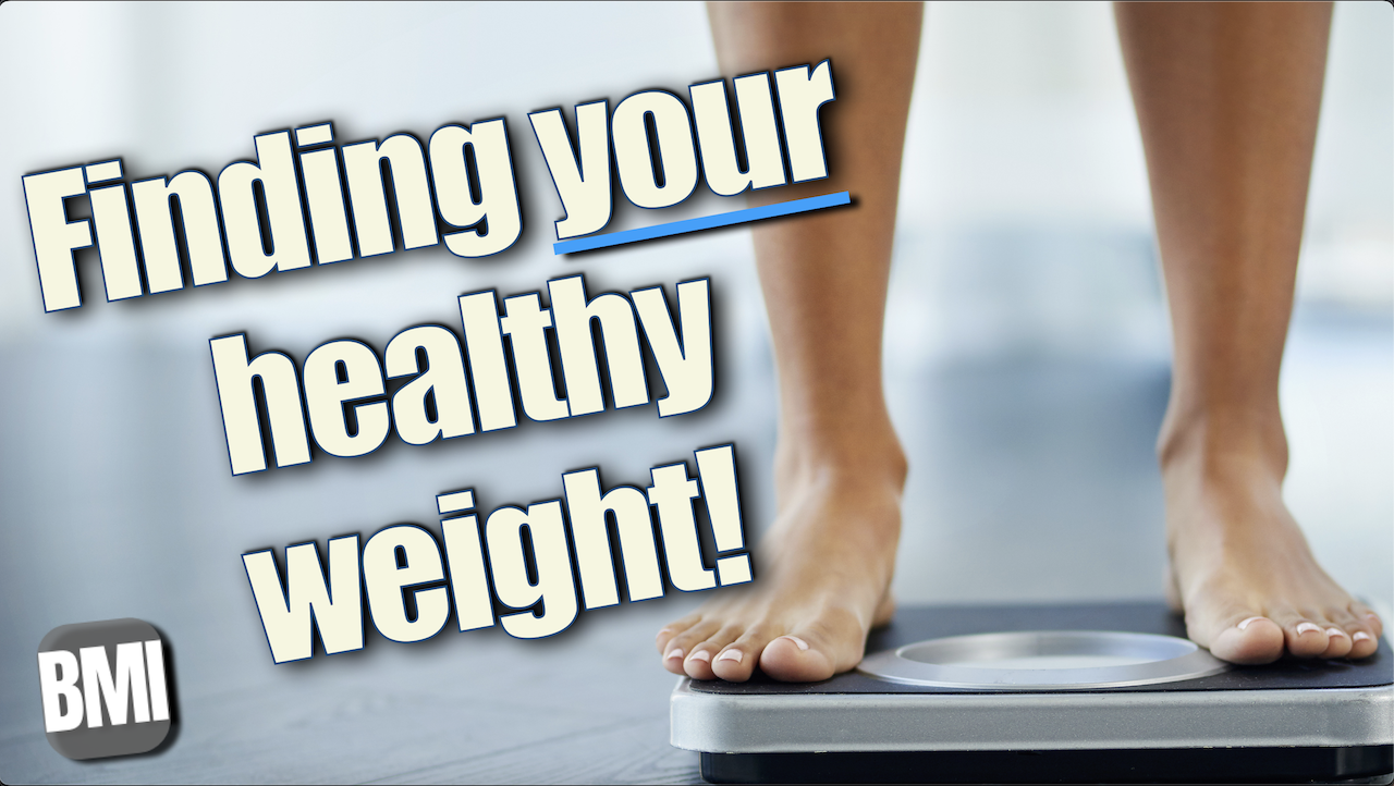 Body mass index (BMI):  Finding your healthy weight!