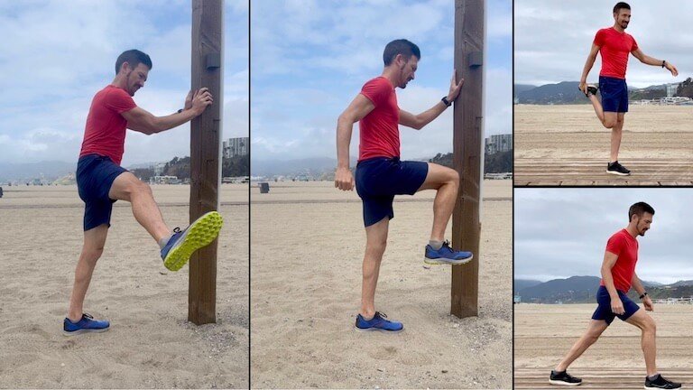 Warm up exercises for the Rockport Walking Test