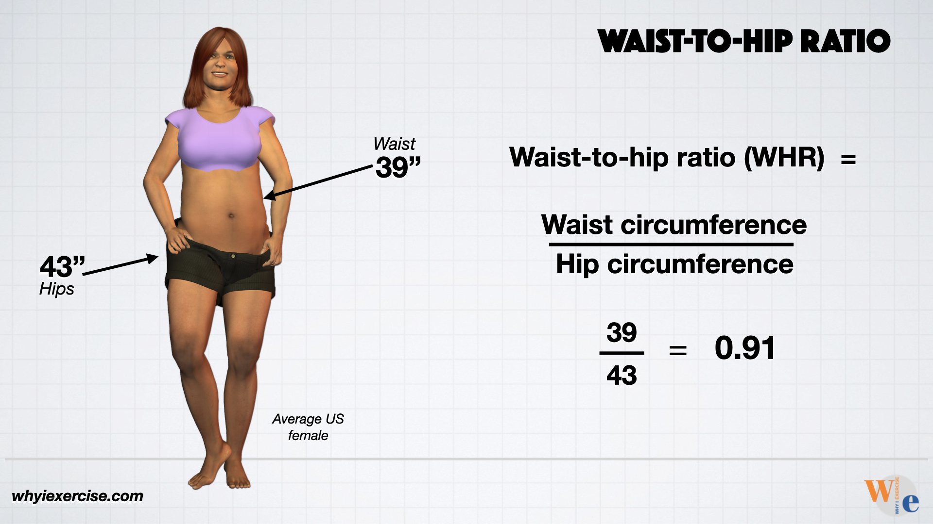 calculate your waist-to-hip ratio