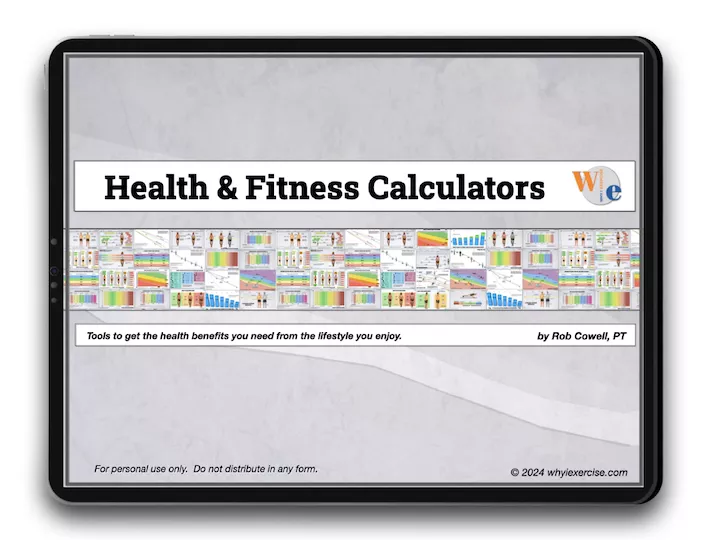 Health and Fitness Calculator update