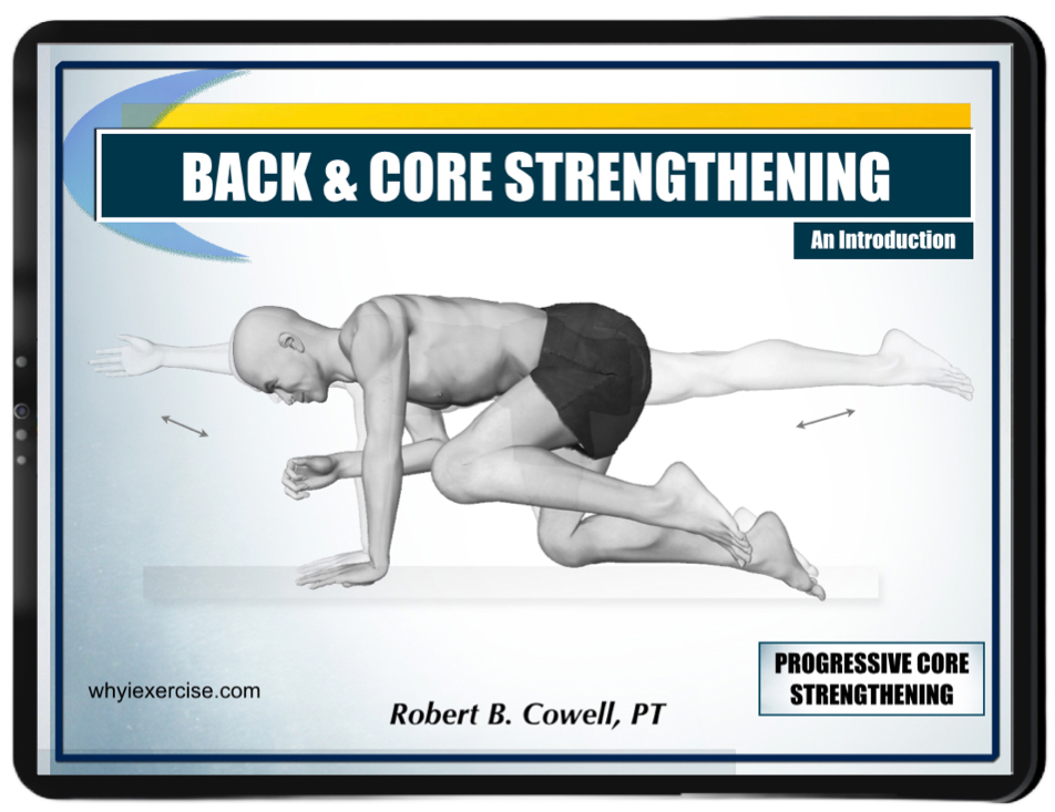 Intro to back and core strengthening, free e-book!
