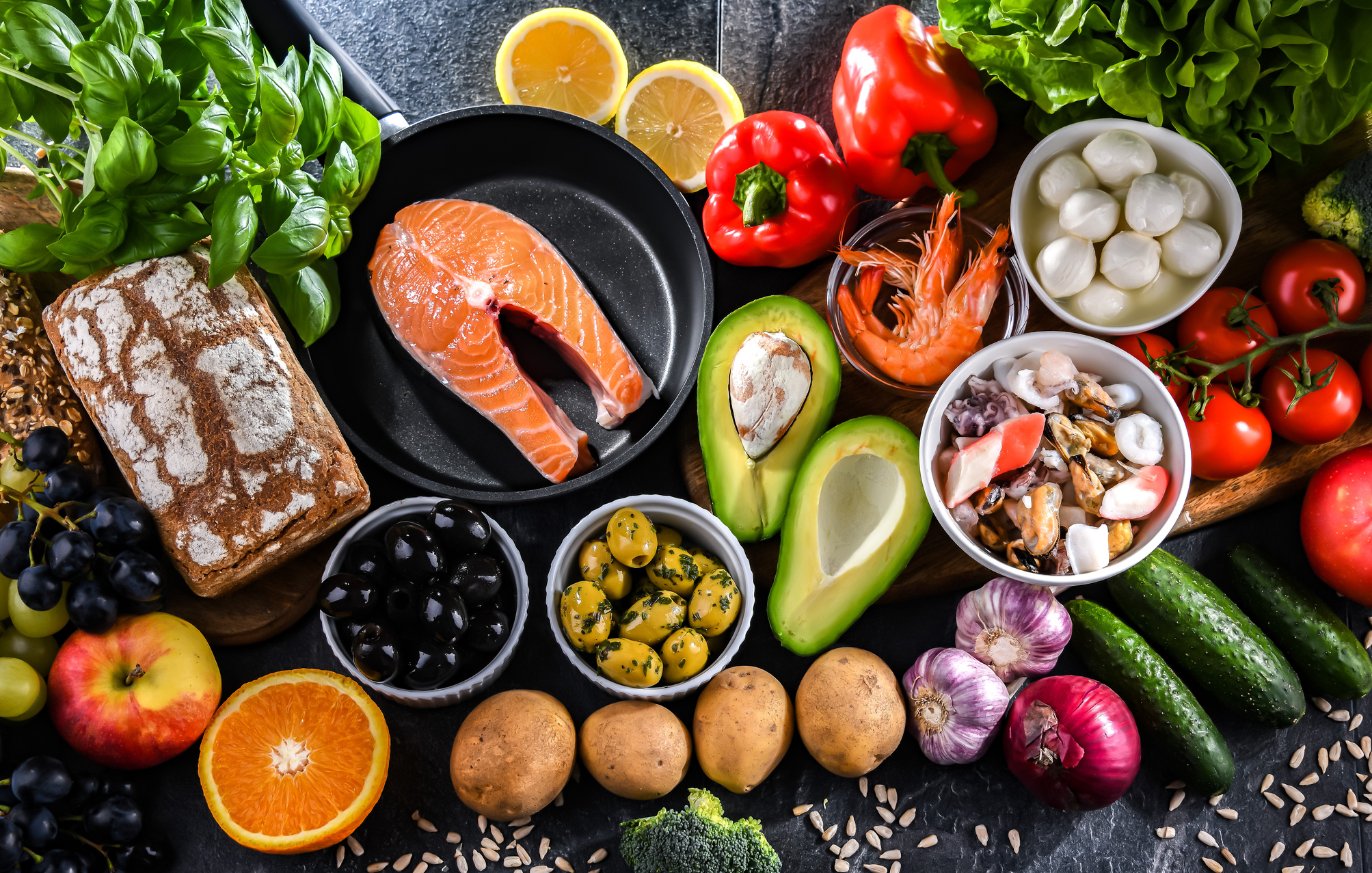 The mediterranean diet is associated with higher cardio fitness level